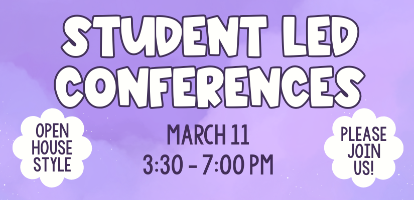 Student Led Conferences