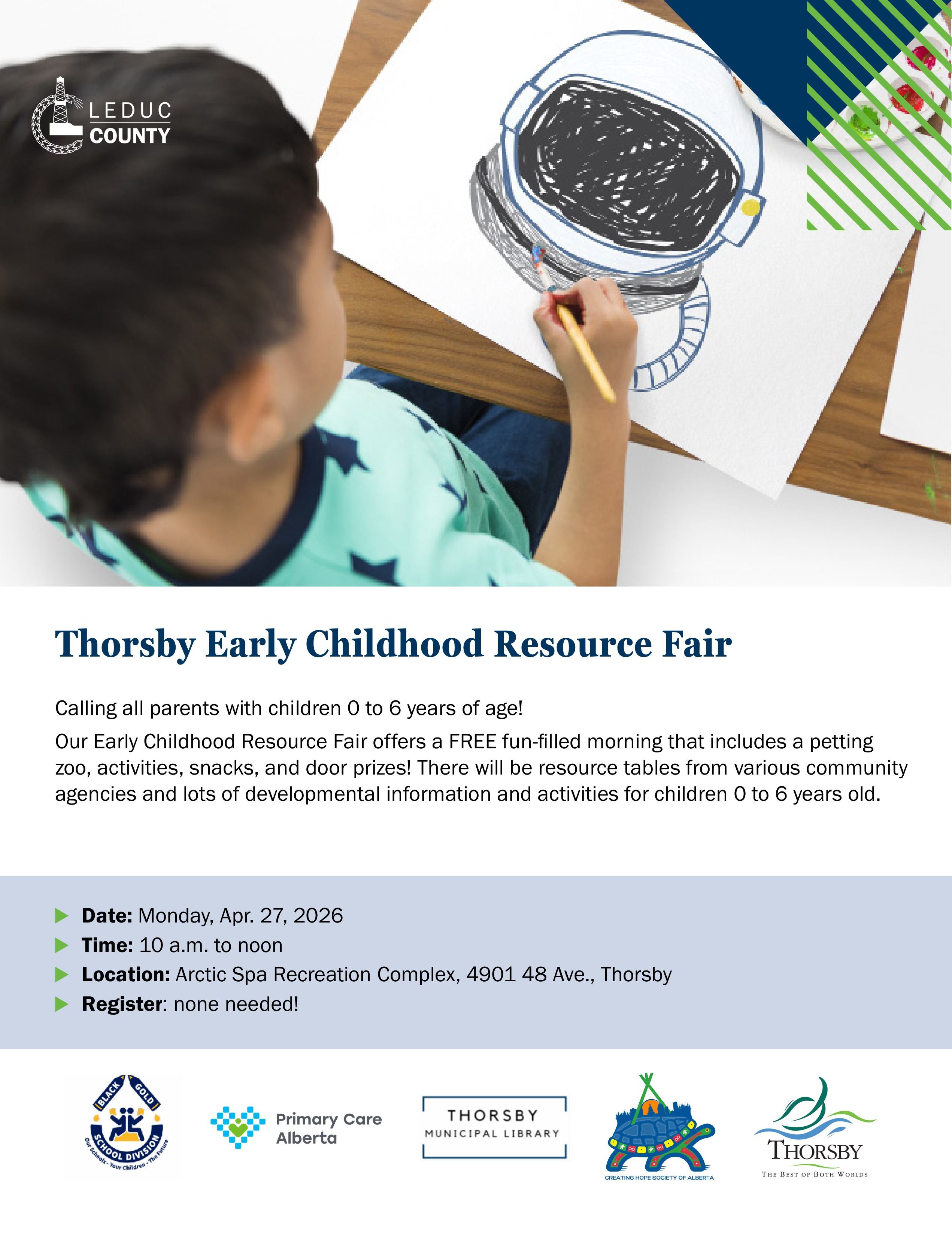 Thorsby Early childhood resource fair
