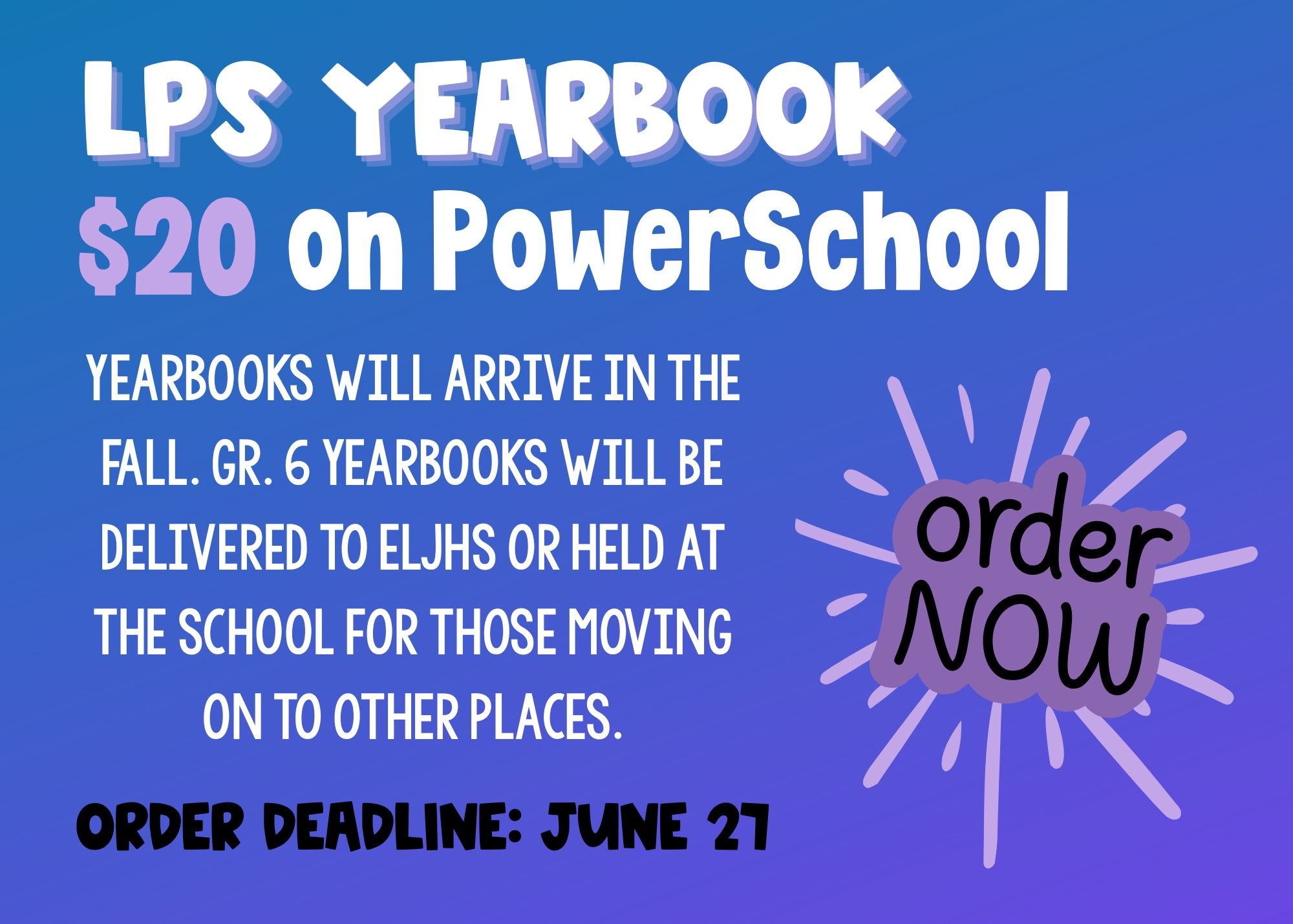 yearbook sales