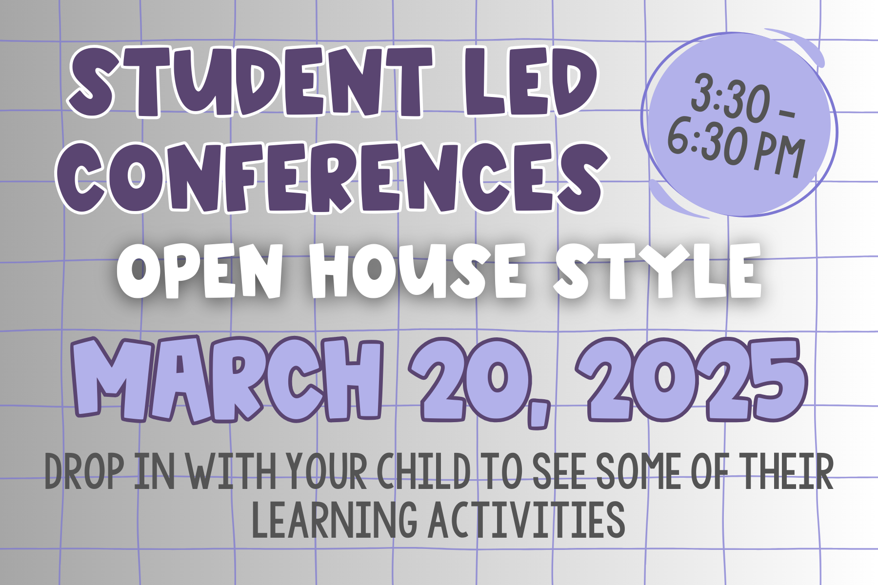 Student Led Conferences