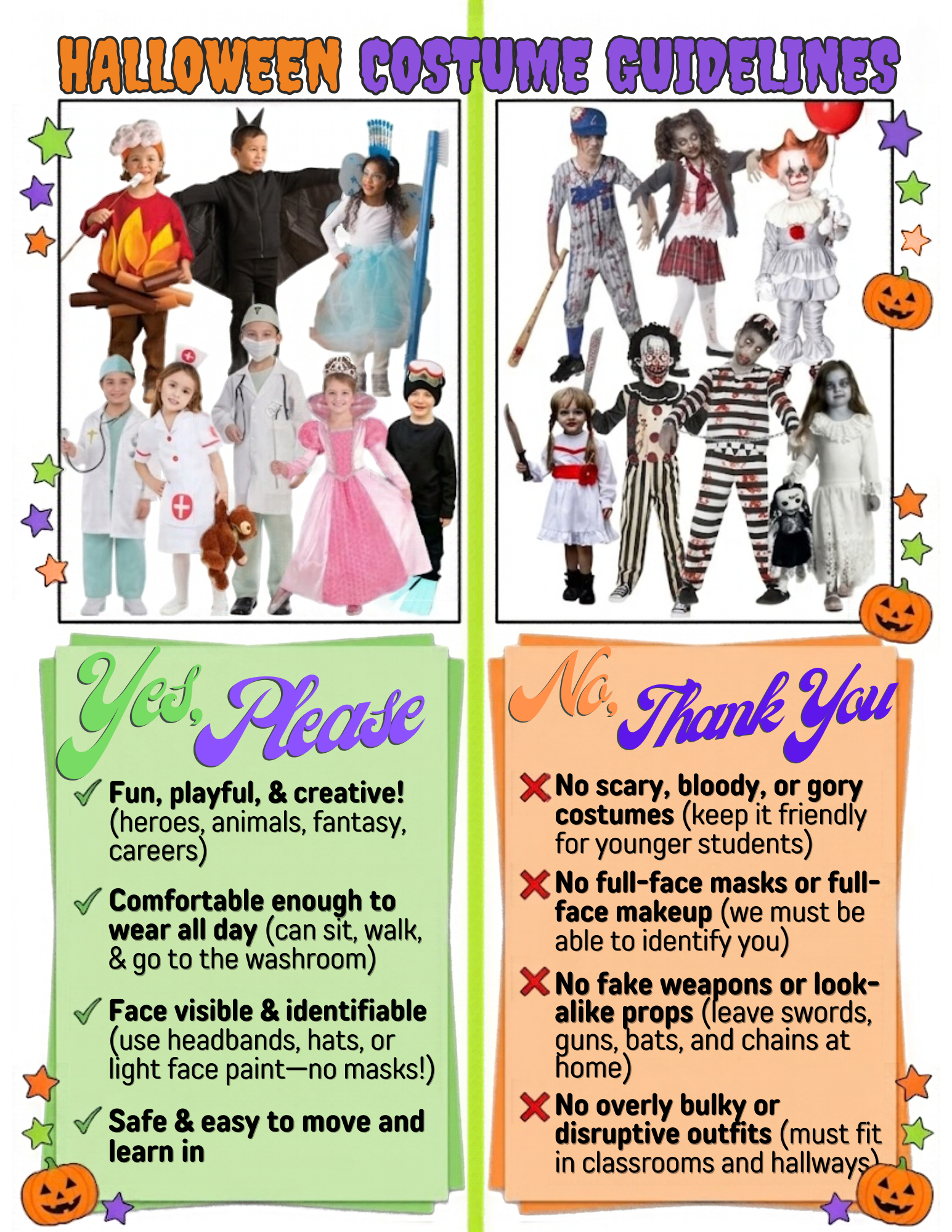 LPS Halloween Costume Guidelines 2026