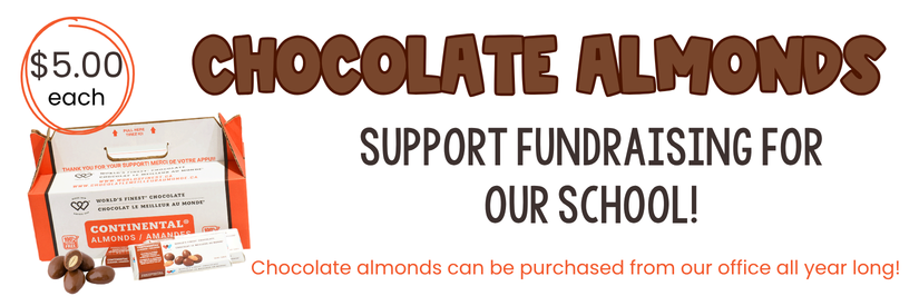 Chocolate Almonds $5.00