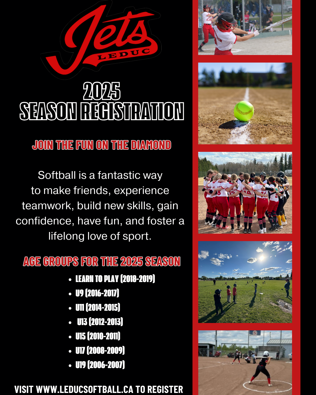 Leduc Jets Softball Training 