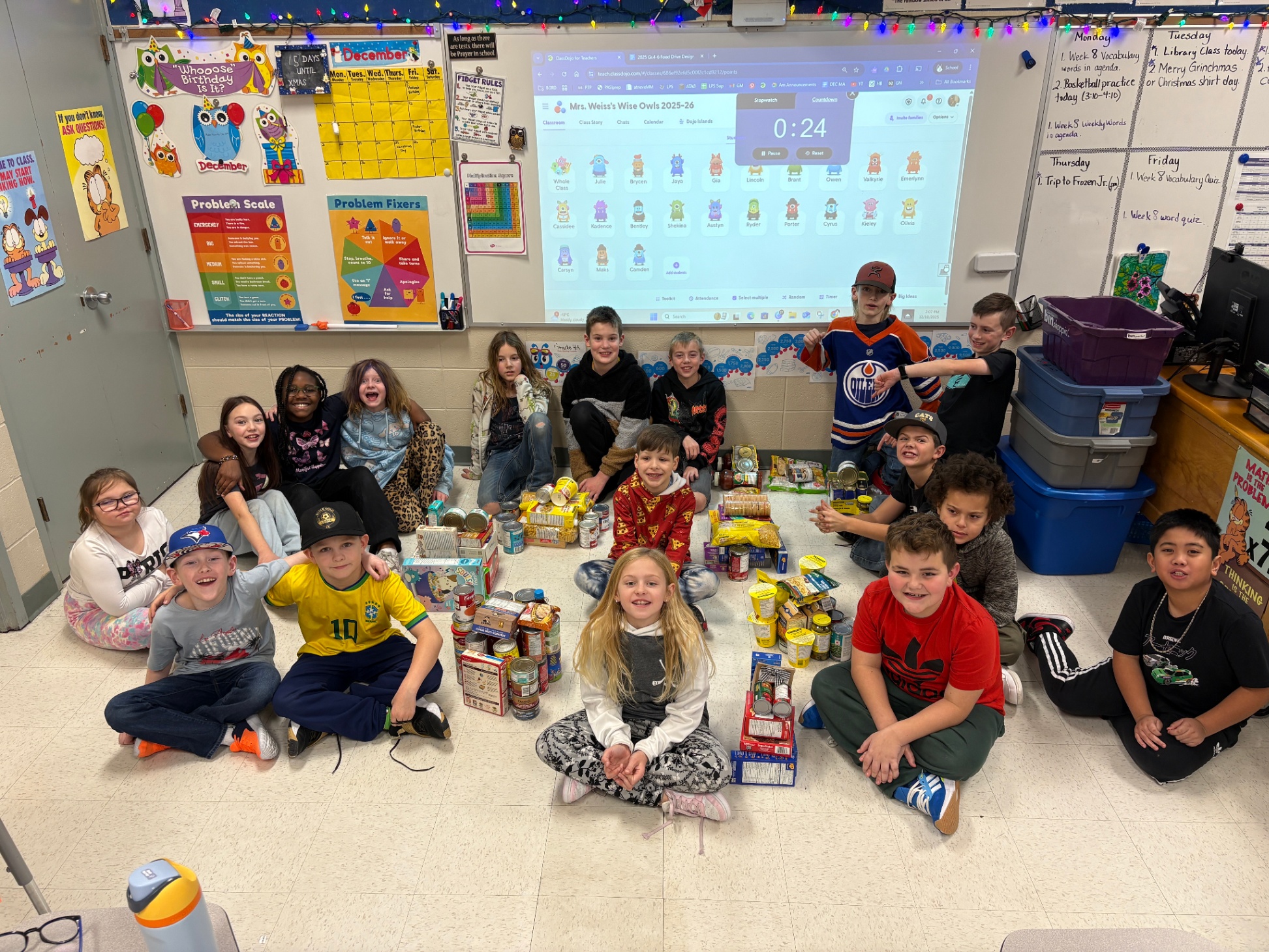 Grade 4 Food Bank