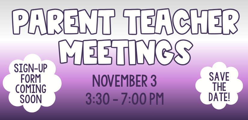 parent teacher mtgs nov 26