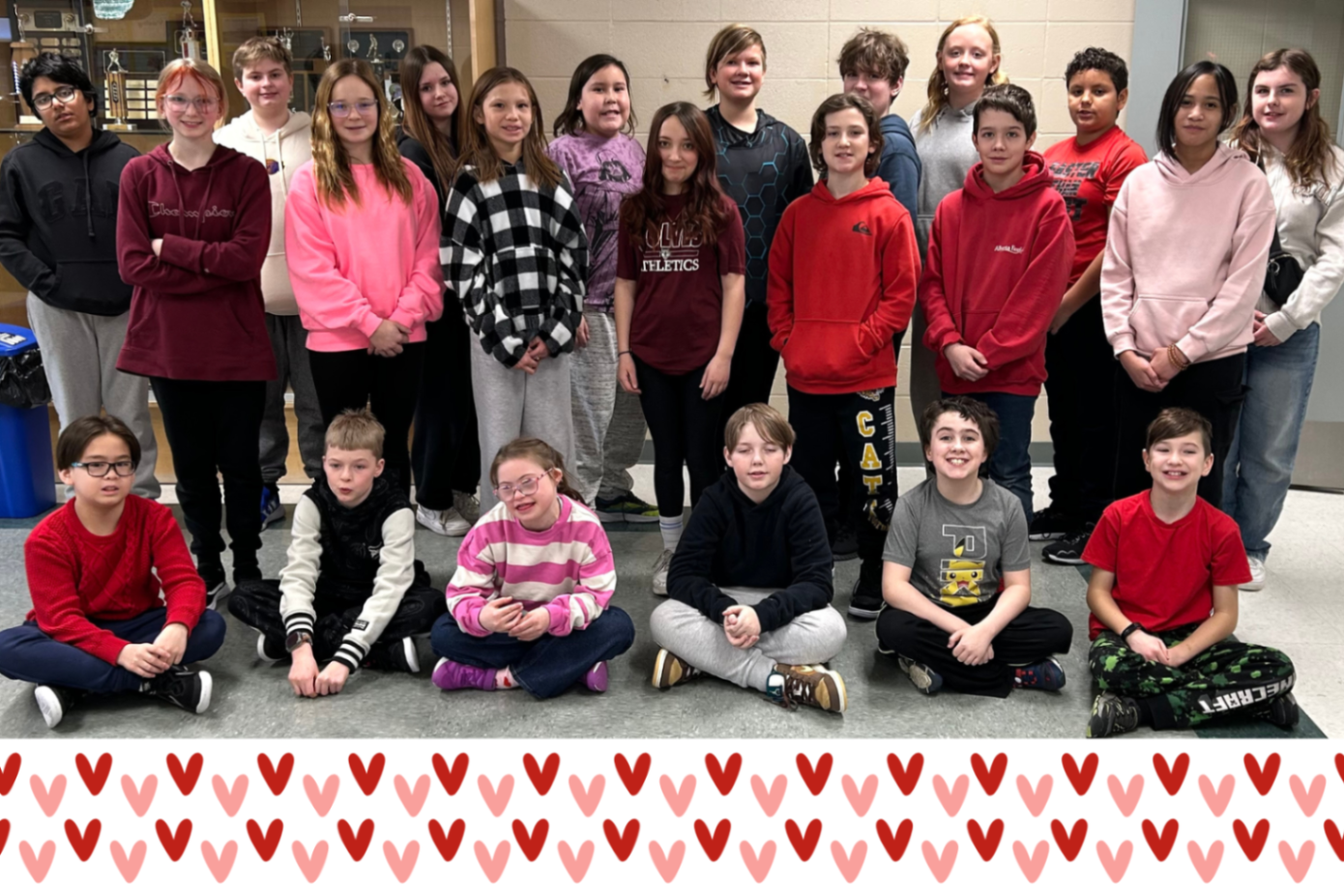 6A red white pink day