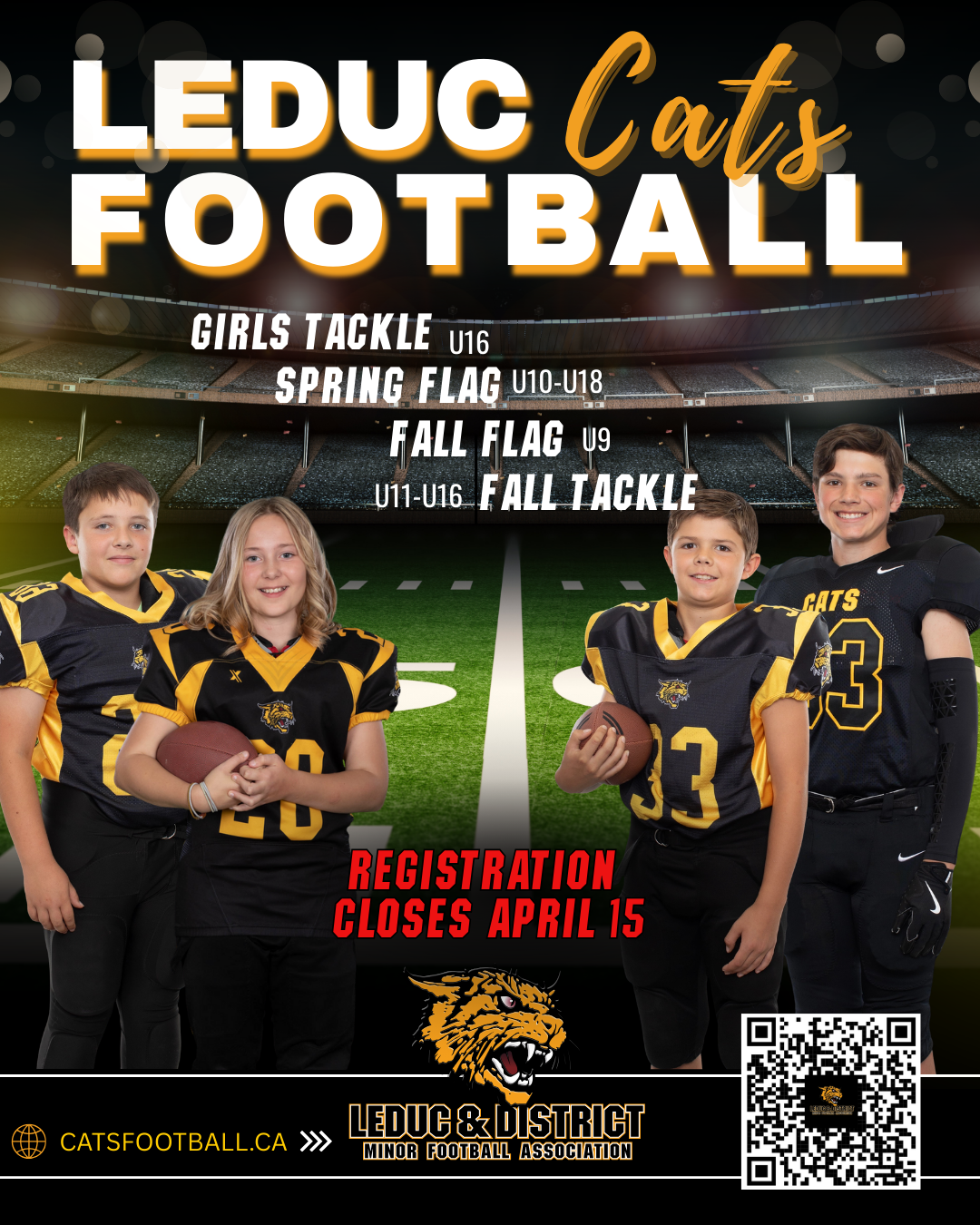 Leduc Football spring 2026