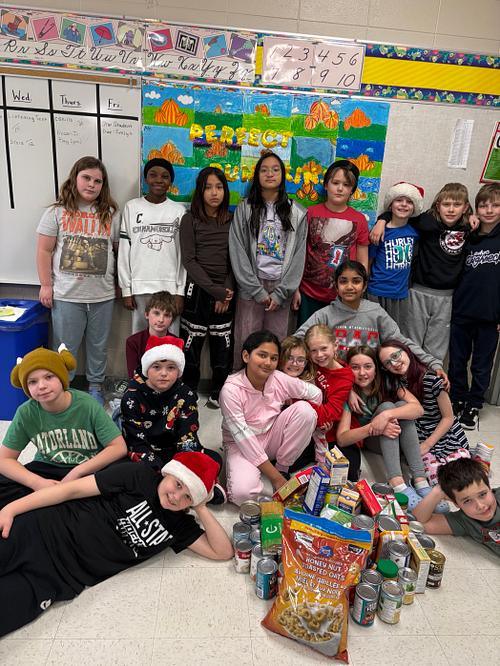 Grade 5 Food Bank